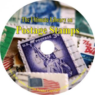 37 Books On Cd – Ultimate Library On Postage Stamps,  How To,  Collecting,  History