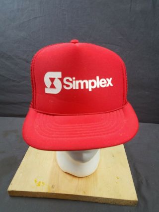 Vintage Simplex Mesh Snapback Hat