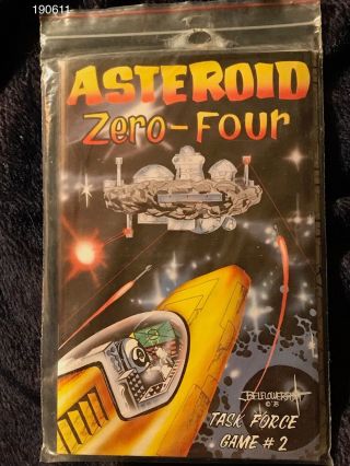 Vintage Task Force Game 2 Asteroid Zero - Four Unpunched
