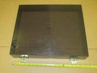 Sony Turntable Dust Cover With Hinges Vintage Record Player