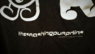 Smashing Pumpkins Machina Black T - Shirt 2003 Vintage Grunge Rock Cinder Block M 4