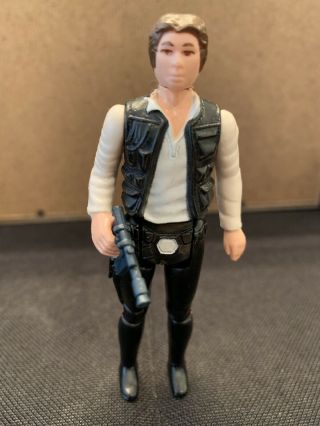 Star Wars Vintage 1977 Han Solo Small Head Complete Hk Coo First 12 Anh