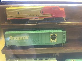 Vintage Bachmann N scale Anaprox Doctors Promo Sample Train Set In Case 2