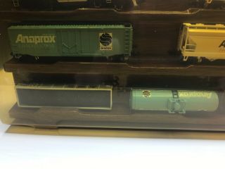 Vintage Bachmann N scale Anaprox Doctors Promo Sample Train Set In Case 5