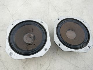 Jbl Le5 - 9 Midrange Speaker Pair For Repair Removed From 4313 8 Ohm