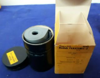 Roll Of Expired Kodak Panatomic - X Safety Film Fx488 Asa 32