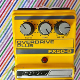 DOD FX50 - B Overdrive Plus Vintage Drive w/ Boost Digitech 250 Style OD, 3