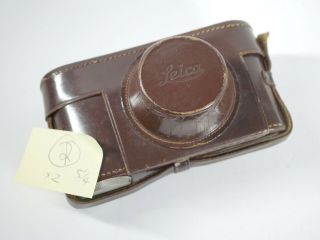 Leica Vintage Brown Leather Camera Case 2 - Rl
