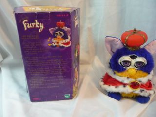 Vintage Furby Special Limited Edition Your Royal Majesty Electronic 2000 Furby