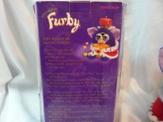 vintage furby special limited edition your royal majesty electronic 2000 furby 8