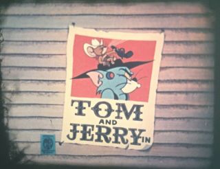 Tom And Jerry 16mm Film “tall In The Trap” 1962 Vintage Cartoon