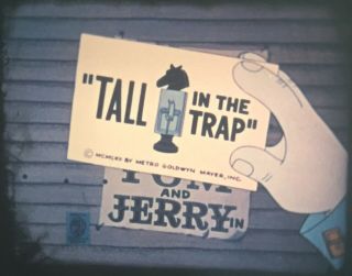 Tom And Jerry 16mm film “Tall In The Trap” 1962 Vintage Cartoon 2