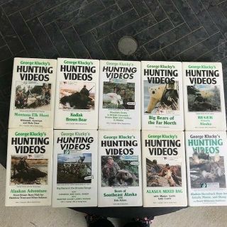 George Klucky’s vintage hunting videos VHS collectible bears deer hunting camp 5
