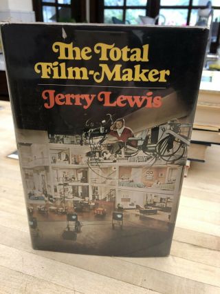 The Total Film - Maker (1971) Jerry Lewis First Edition Hardcover