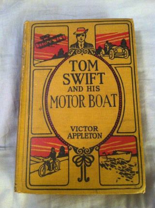 Tom Swift And His Motor Boat By Victor Appleton Hardcover Vintage