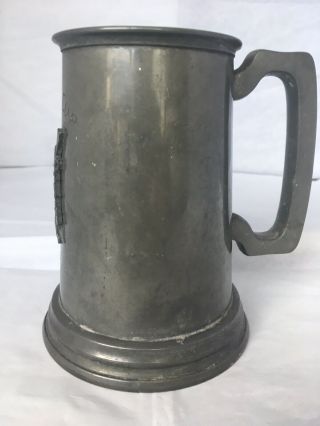 VINTAGE 1930 ' s pewter NOTTINGHAM ROWING CLUB JARDINE CUP tankard trophy prize 3