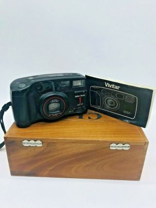 Vintage Vivitar Series 1 440pz Auto - Focus 38 - 70mm Point&shoot 35mm Film Camera