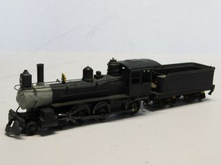 Ho Scale - Tyco - Vintage 4 - 4 - 2 Diecast Steam Locomotive & Tender