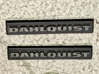Badges For Dahlquist Dq - 20 (others?)