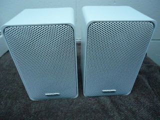 Realistic Minimus 7 Speakers White 40 Watts Japan -