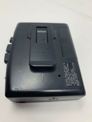 vtg Sony Walkman Portable AM/FM Radio CASSETTE Tape Player WM - FX405 7