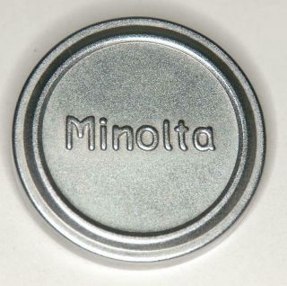 Minolta 36mm Vintage Metal Front Camera Lens Cap For Chiyoko Rangefinder -