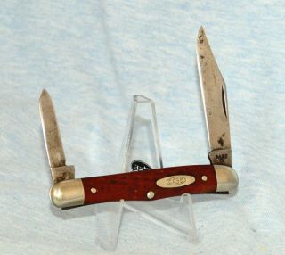 Vintage Case Xx Redbone Half Whittler Knife 6208 1940 - 64 " True Red Bone "