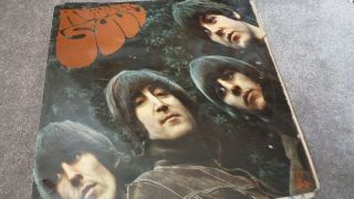 Vintage Records Beatles Rubber Soul Mono Lp Vinyl