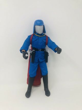 Vintage 1996 Gi Joe 12” Cobra Commander Action Figure Complete With Weapons