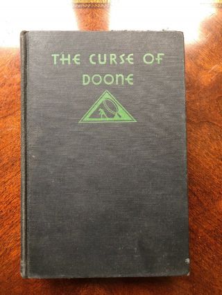 The Curse Of Doone By Sydney Horler 1st First Edition Hardcover Book