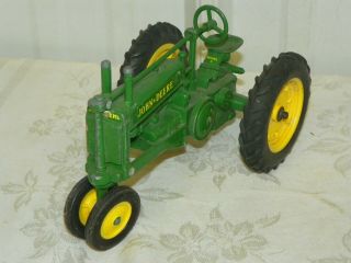 Vintage ERTL USA Die Cast Metal Model A John Deere Farm Tractor Toy 2