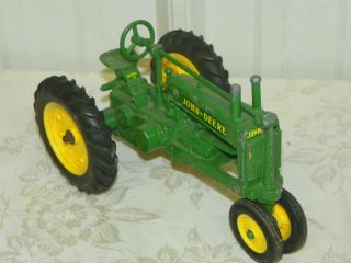 Vintage ERTL USA Die Cast Metal Model A John Deere Farm Tractor Toy 3