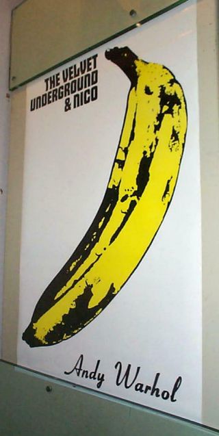 Velvet Underground & Nico Vintage Warhol Poster