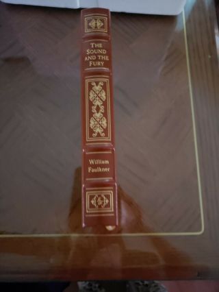The Sound And The Fury By William Faulkner - Easton Press Leather