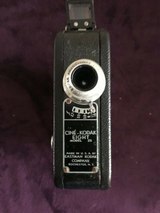 Kodak Cine - Kodak Eight Model 25,  Vintage 8mm Camera,  W