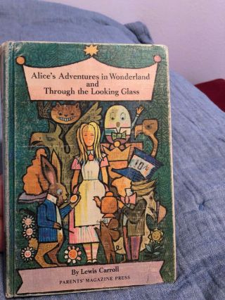 Vintage Alice’s Adventures In Wonderland And Through The Looking Glass.  1964