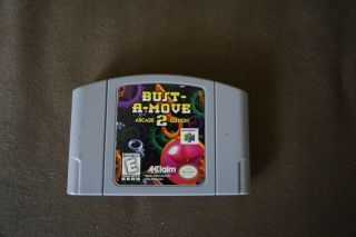 Bust - A - Move 2: Arcade Edition Nintendo Vintage Authentic Nes 64 Game