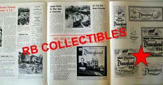 Disneyland U.  S.  A.  - Vintage 42 minute film 3 - Page Ad campaign - 1956 2