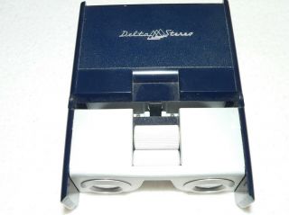 Vtg Electric Stereo Viewer w/1 View Card - Christmas at Rockefeller Center 3