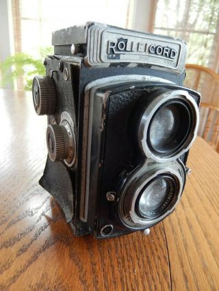 Rolleicord Drp Drgm Camera Frankel & Heidecke Comur - Rapid Vintage