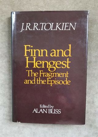 Finn And Hengest: The Fragment And The Episode J.  R.  R.  Tolkien 1st Edition Scarce