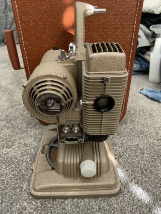 Vintage Revere Model 85 8mm Movie Projector Revere No Power Cord Great Shape