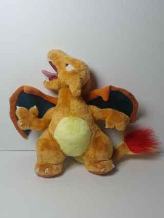 Vintage 1999 Charizard Pokemon 12 " Plush Stuffed Toy Nintendo