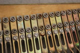 1 Vintage Fender Rhodes Tine Complete Tone Bar Assembly