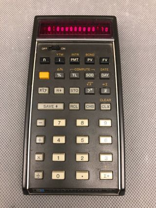 Hp - 80 Financial Calculator,  Great