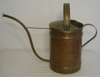 Large Vintage 40s/50s Copper Can For 2,  7 Liter