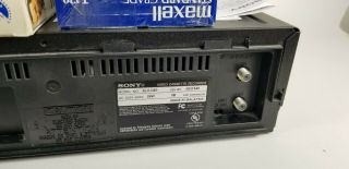 Sony SLV - N50 VHS VCR Video Cassette Player Recorder HIFI Stereo Remote AV Tape 7