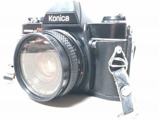 Vintage Konica Autoreflex TC 35mm camera with Hexanon AR 40mm 1.  8 lens 3