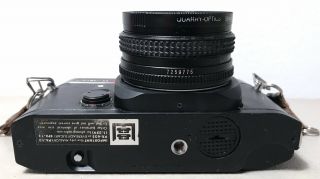 Vintage Konica Autoreflex TC 35mm camera with Hexanon AR 40mm 1.  8 lens 7