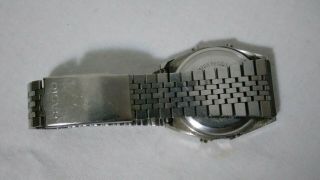Vintage men ' s Casio W - 35 248 Marlin Digital Watch Stainless Steel. 6